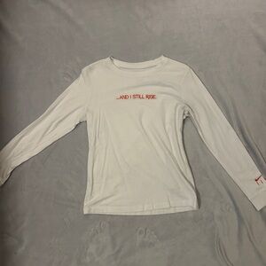 long sleeve embroidered nike shirt